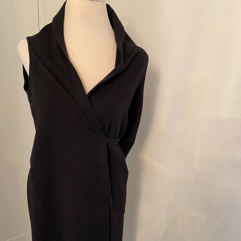 Wrap Wool Jersey Top